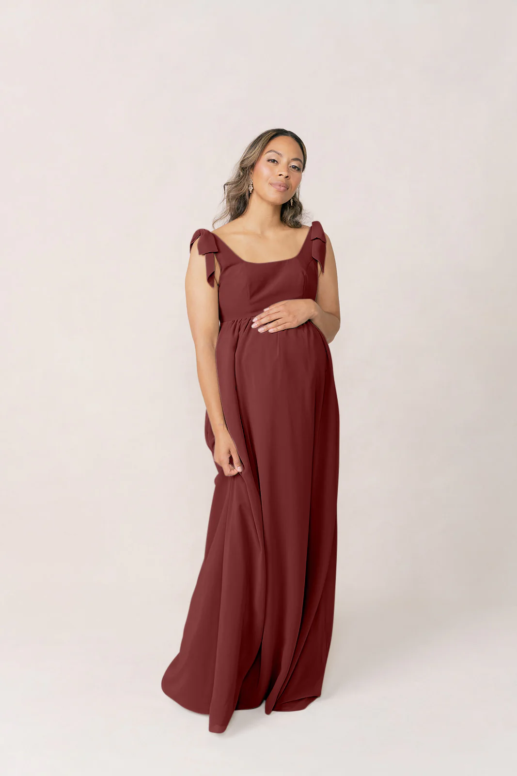 Maternity Bowie Chiffon Dress | Made To Order - Image 8