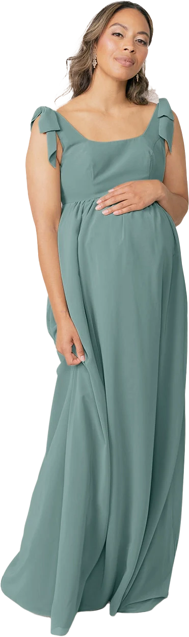 Maternity Bowie Chiffon Dress | Made To Order - Image 87