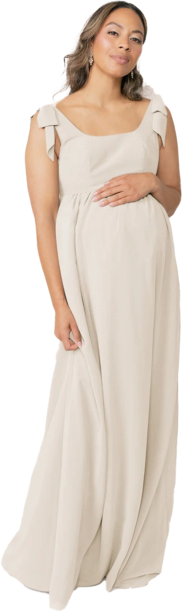 Maternity Bowie Chiffon Dress | Made To Order - Image 93