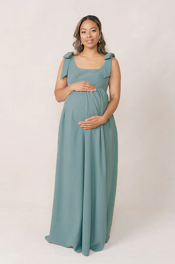 Maternity Bowie Crepe Dress | Made To Order