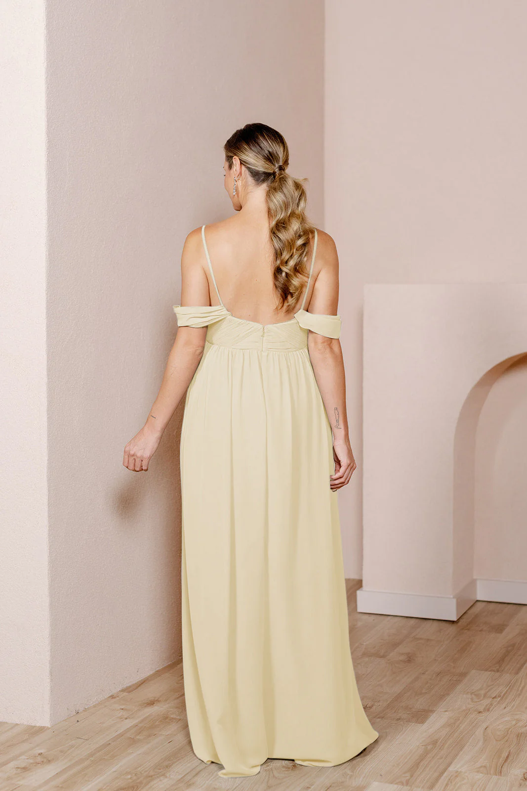 Maternity Kennedy Chiffon Convertible Dress | Made To Order - Image 100