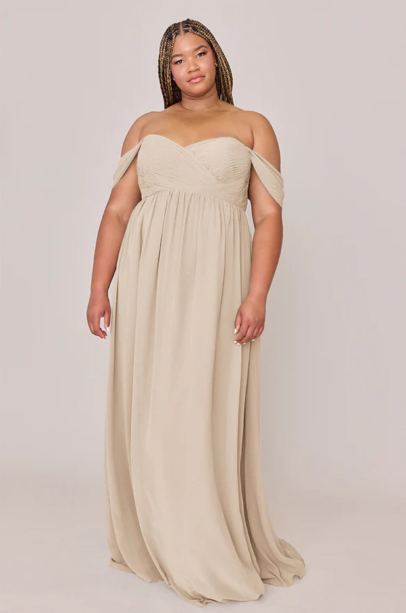 Maternity Kennedy Chiffon Convertible Dress | Made To Order - Image 13
