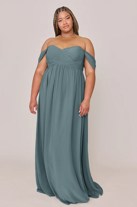 Maternity Kennedy Chiffon Convertible Dress | Made To Order - Image 21