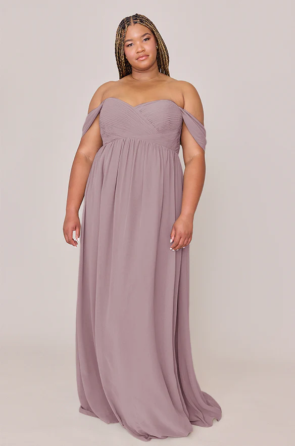 Maternity Kennedy Chiffon Convertible Dress | Made To Order - Image 29