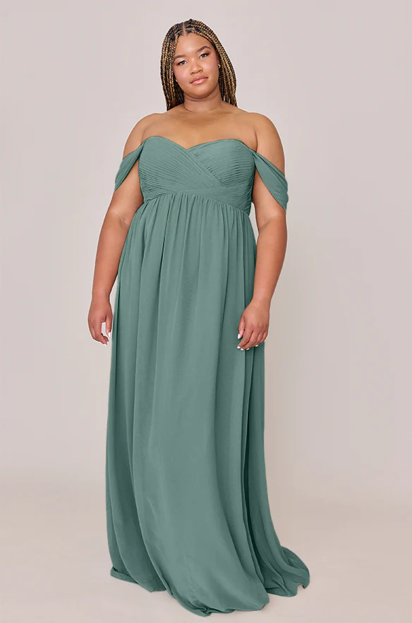 Maternity Kennedy Chiffon Convertible Dress | Made To Order - Image 38