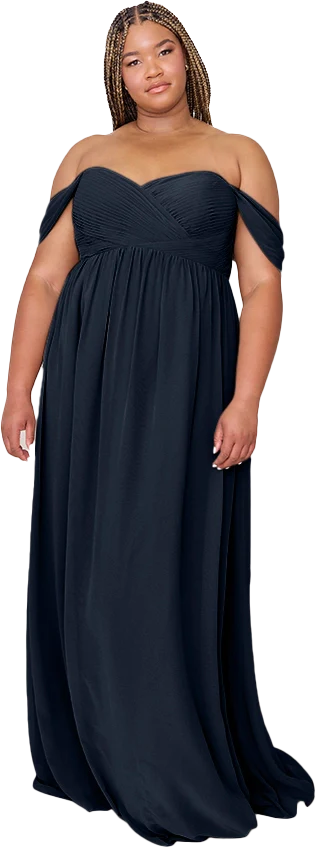 Maternity Kennedy Chiffon Convertible Dress | Made To Order - Image 78
