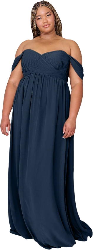 Maternity Kennedy Chiffon Convertible Dress | Made To Order - Image 82