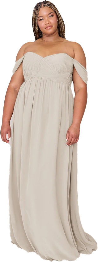 Maternity Kennedy Chiffon Convertible Dress | Made To Order - Image 91