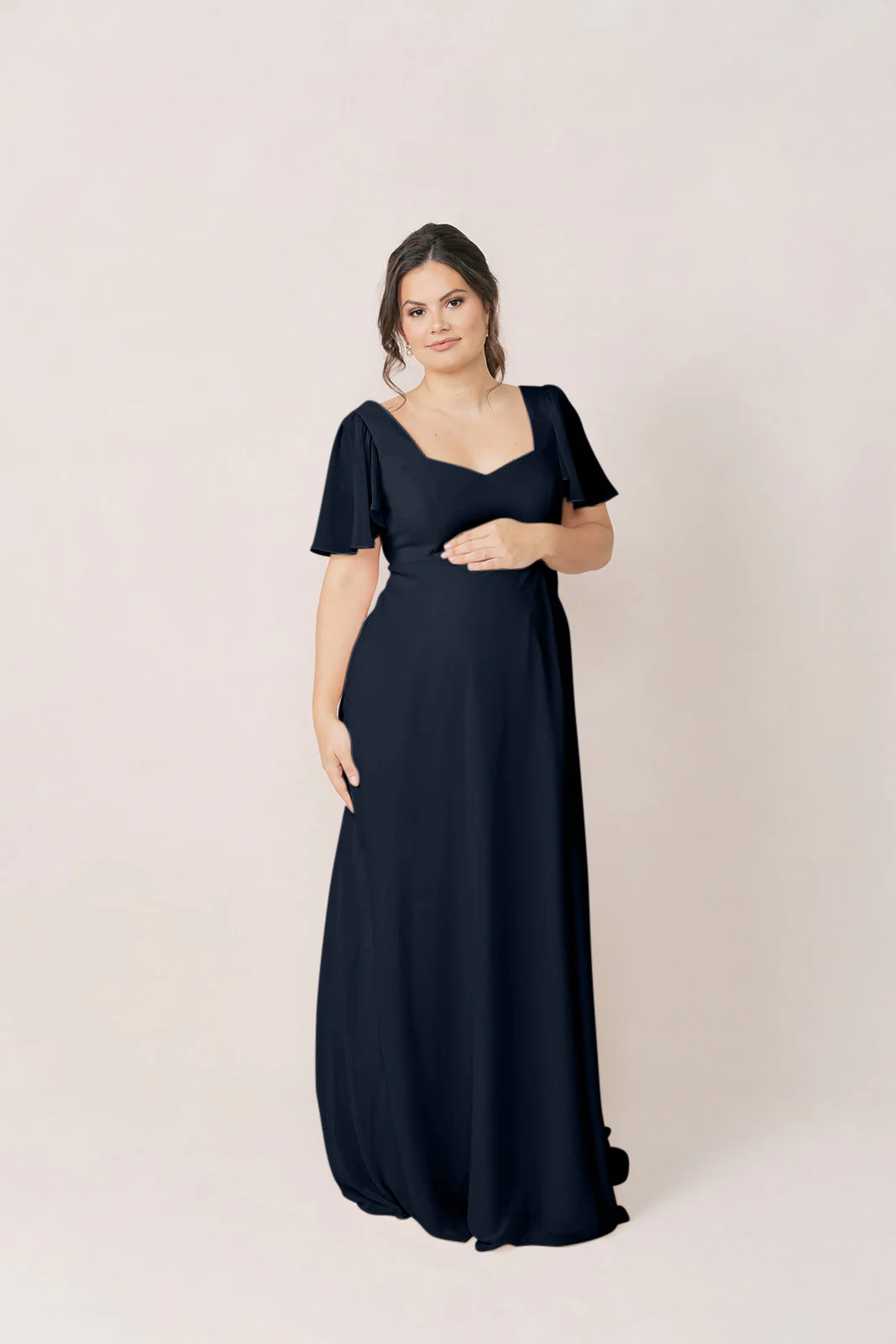 Maternity Madeline Convertible Chiffon Dress | Made To Order - Image 28