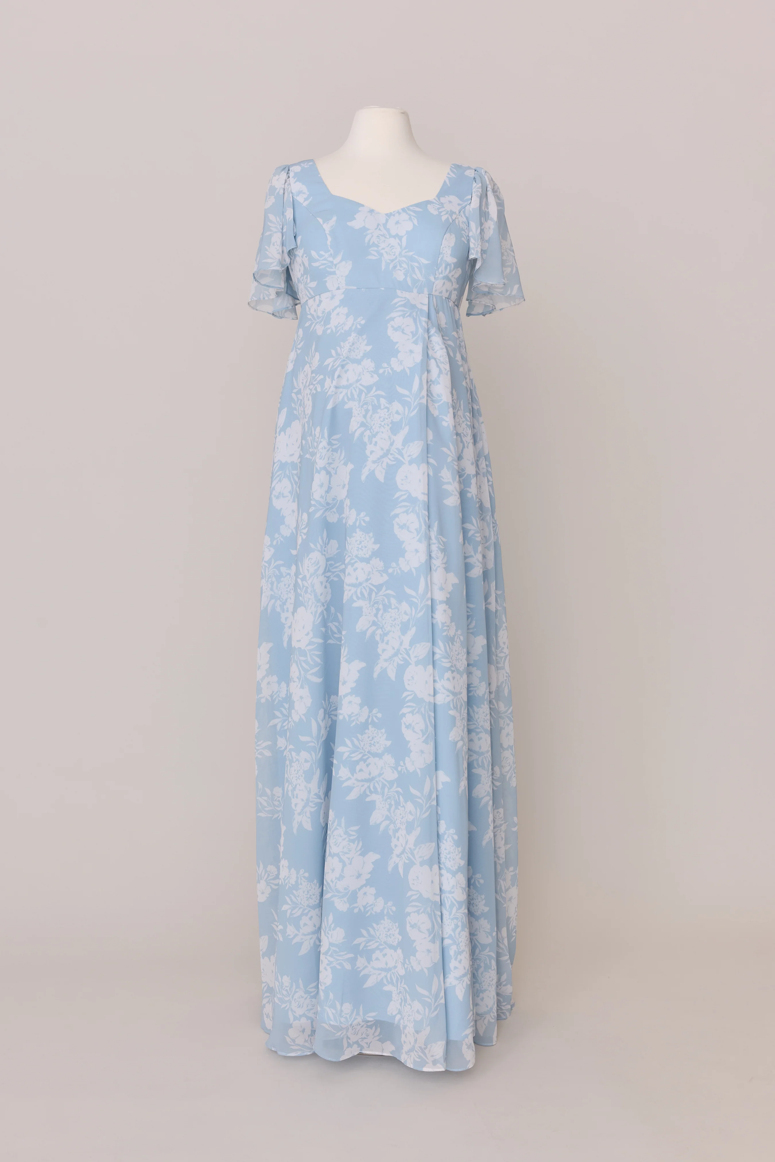 Maternity Madeline Convertible Chiffon Floral Print Dress | Made To Order - Image 47