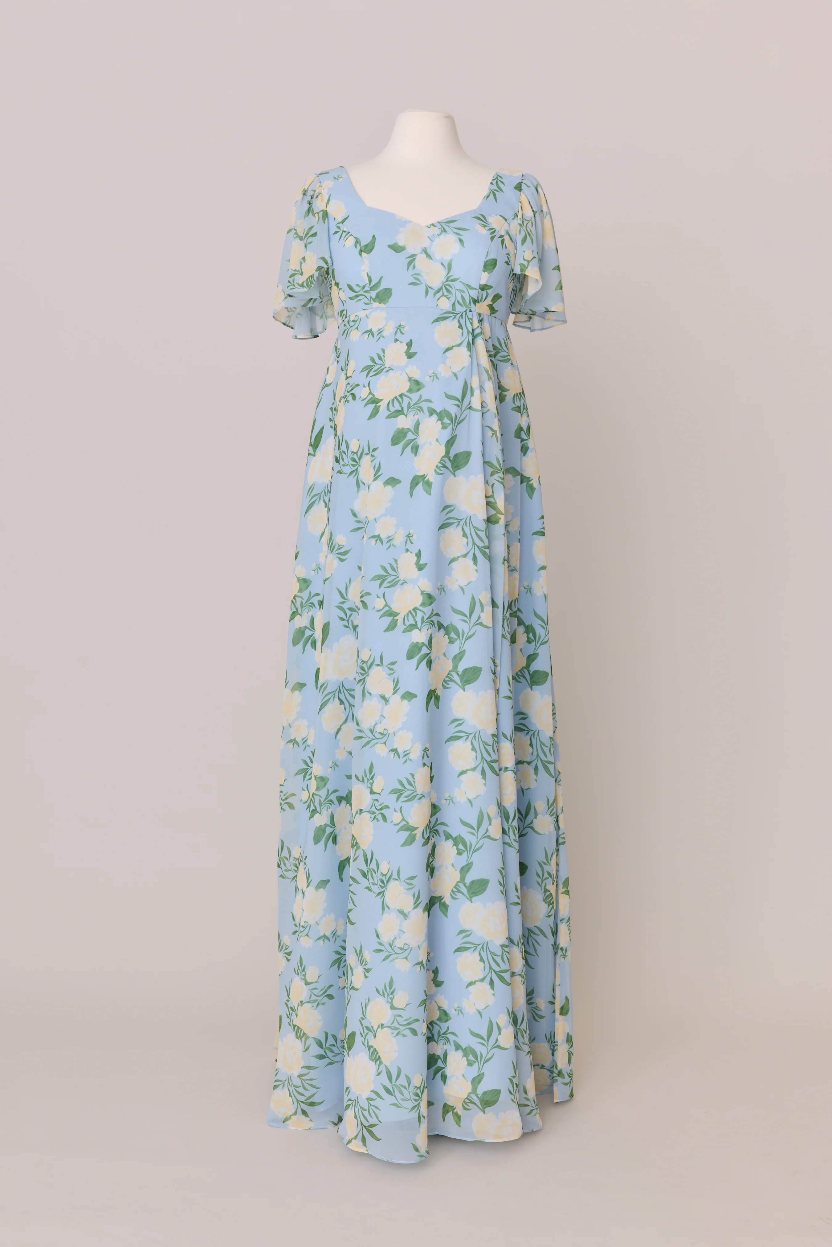 Maternity Madeline Convertible Chiffon Floral Print Dress | Made To Order - Image 49