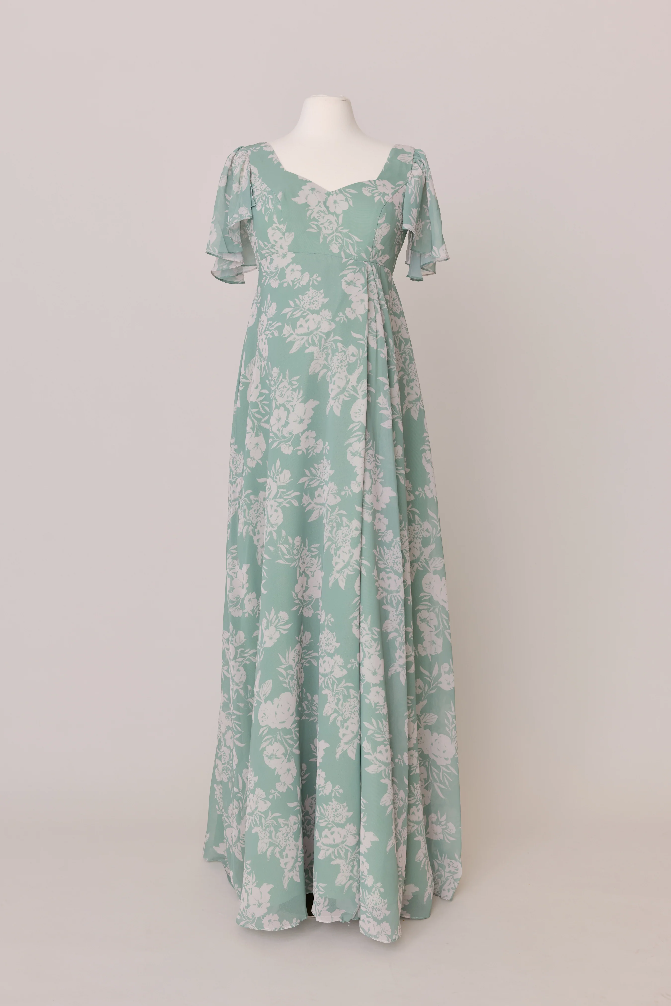 Maternity Madeline Convertible Chiffon Floral Print Dress | Made To Order - Image 58