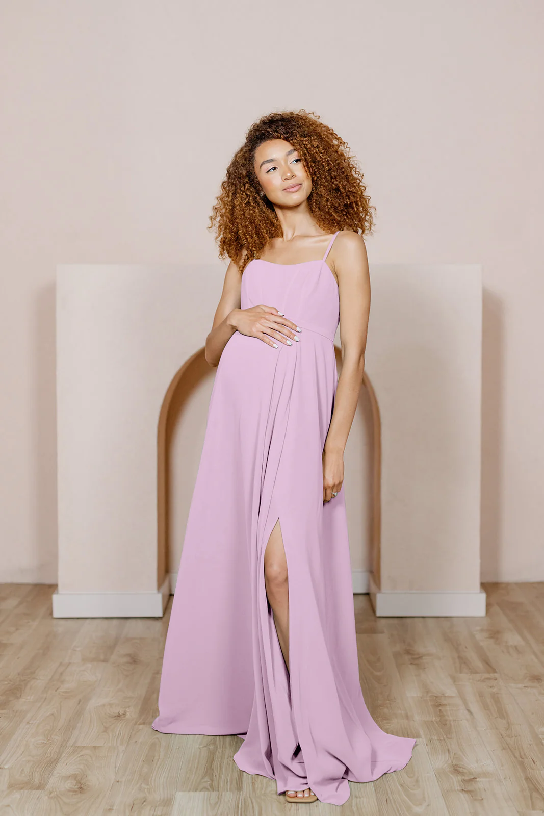 Maternity Nova Chiffon Dress | Made To Order - Image 59