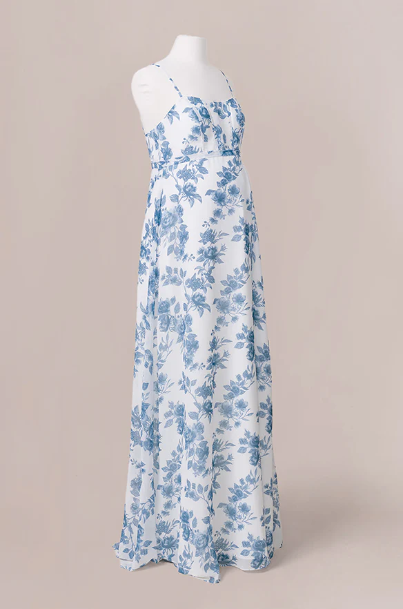Maternity Nova Chiffon Floral Print Dress | Made To Order - Image 8