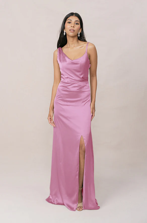 Maxine Satin Dress | Made To Order - Image 111