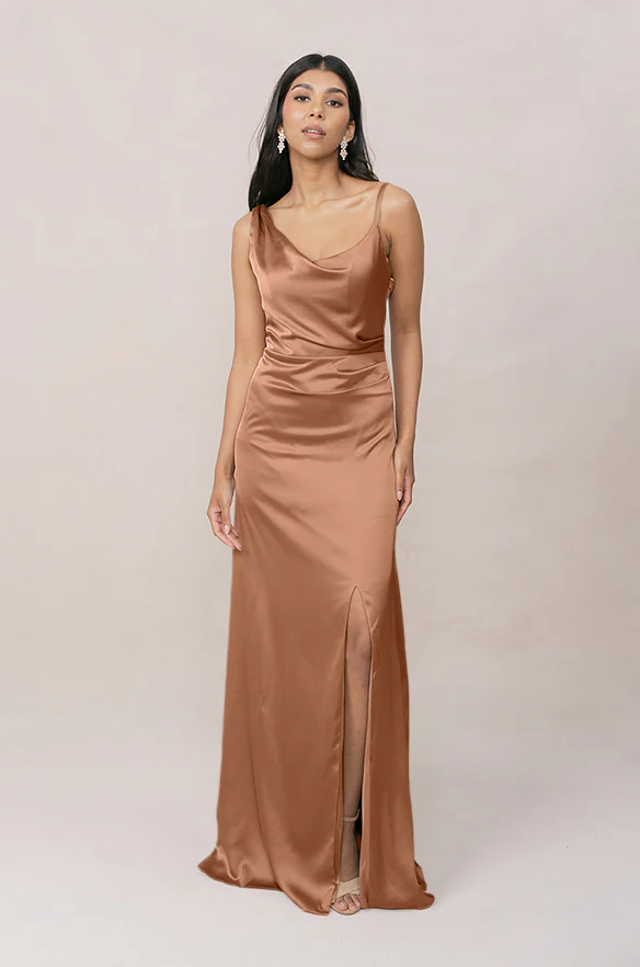 Maxine Satin Dress | Made To Order - Image 149