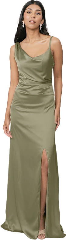 Maxine Satin Dress | Made To Order - Image 39