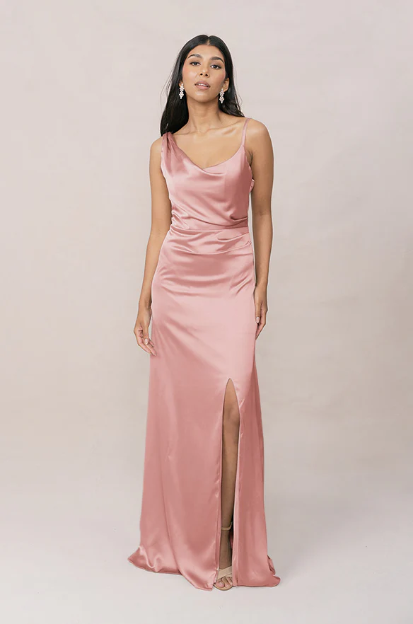 Maxine Satin Dress | Made To Order - Image 65