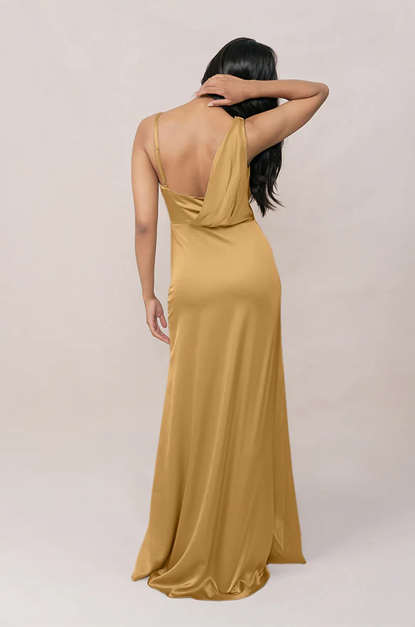 Maxine Satin Dress | Made To Order - Image 92