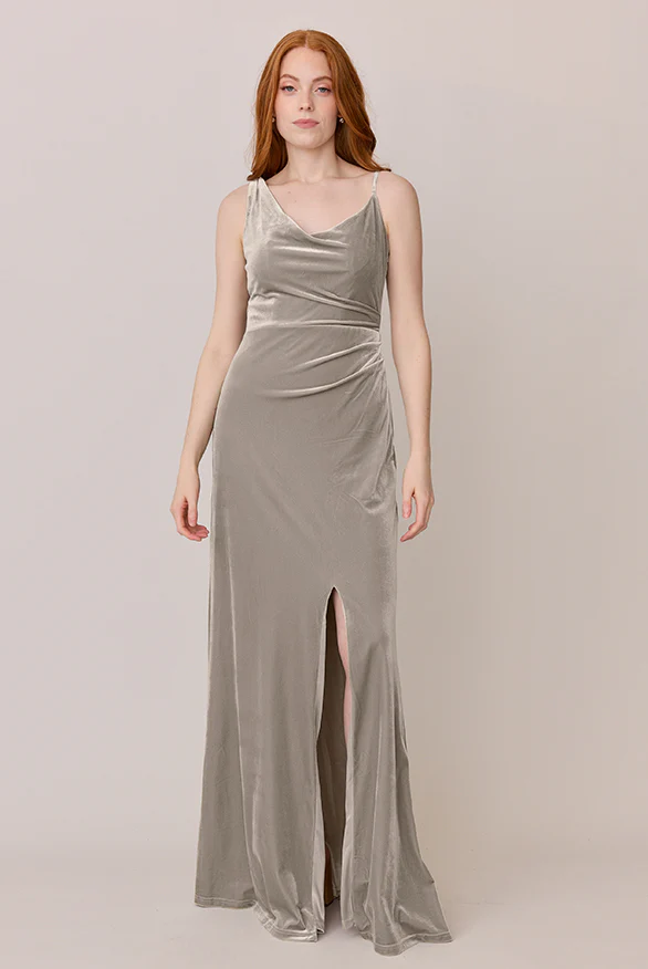 Maxine Velvet Dress | Made To Order - Image 47
