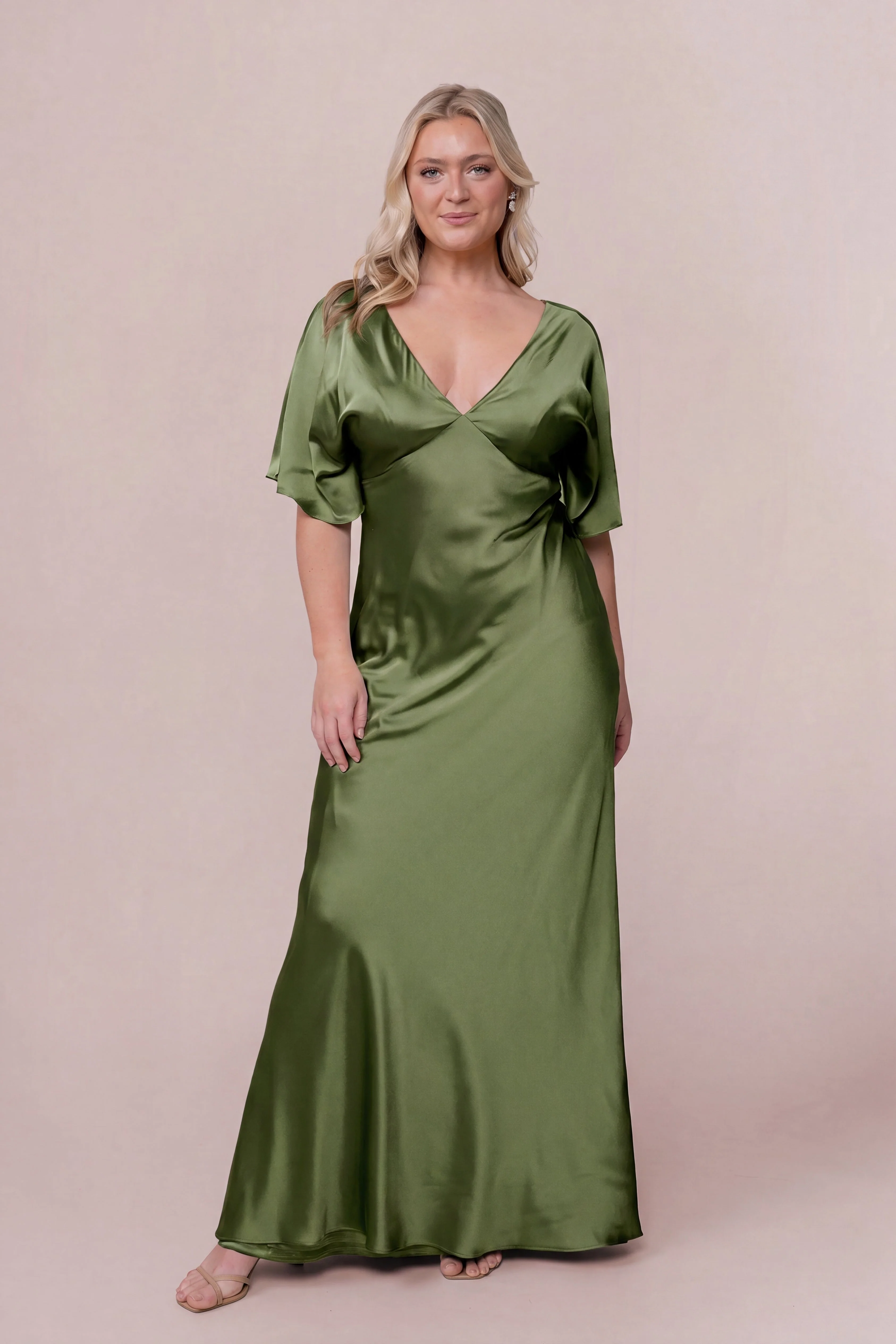 Maya Satin Dress | Made To Order - Image 122