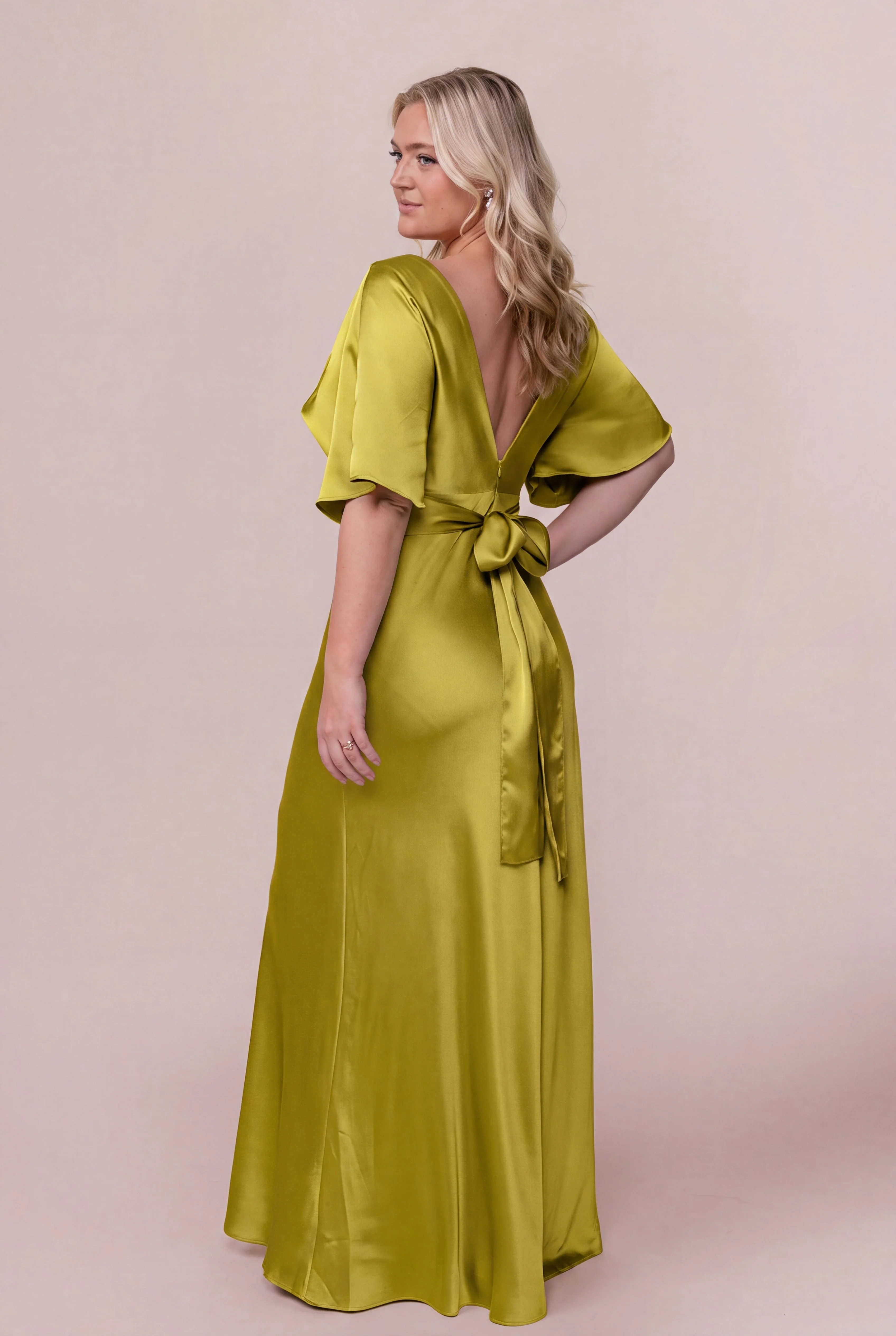 Maya Satin Dress | Made To Order - Image 127