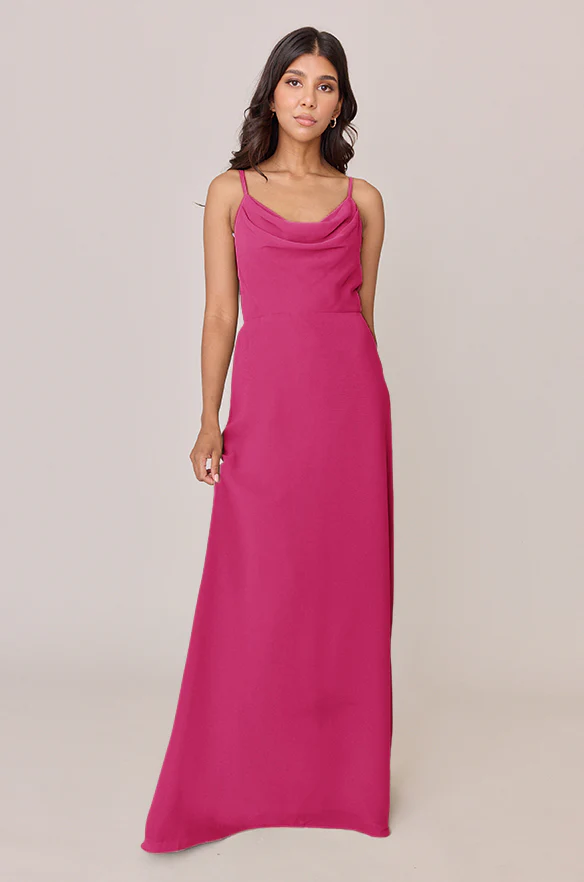 Chiffon Mega Swatch | Ready To Ship | Hot Pink - Image 2