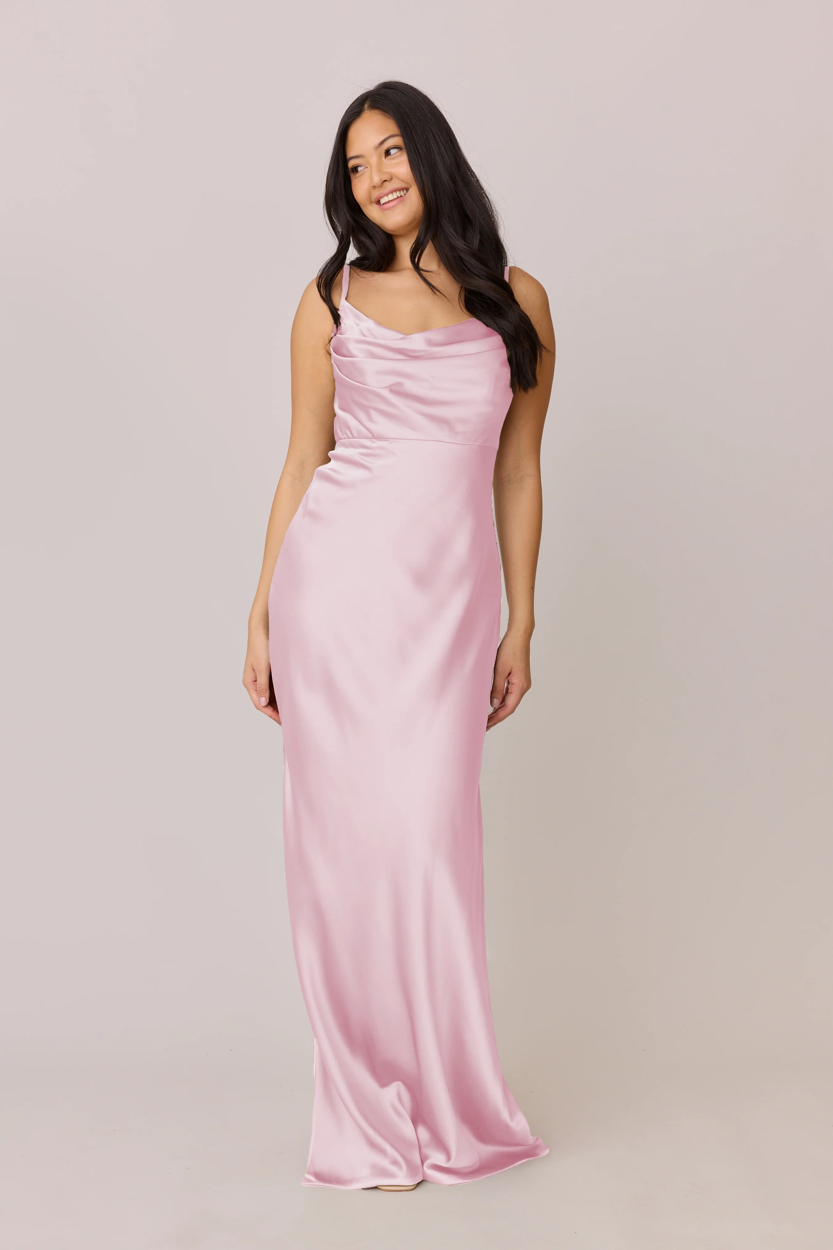Satin Mega Swatch | Ready To Ship | Baby Pink - Image 2