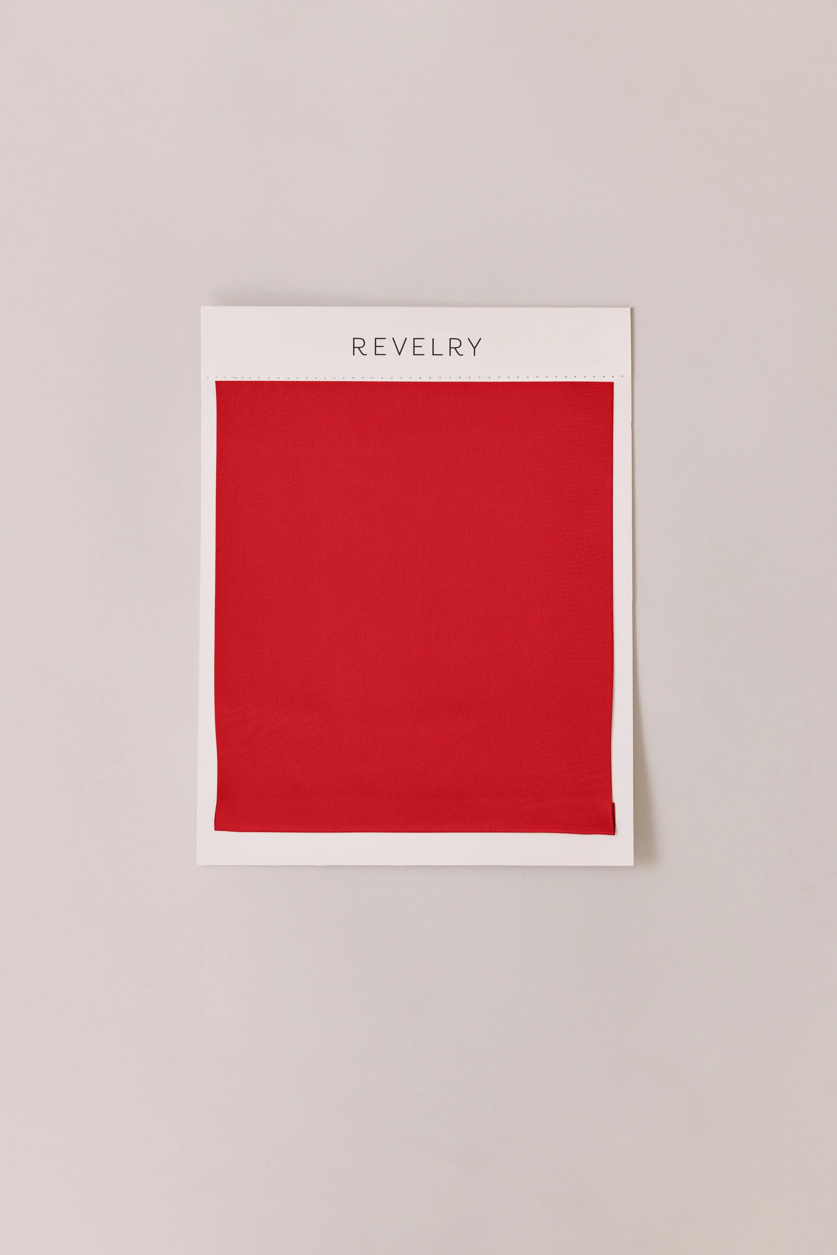Satin Mega Swatch | Ready To Ship | Poppy Red