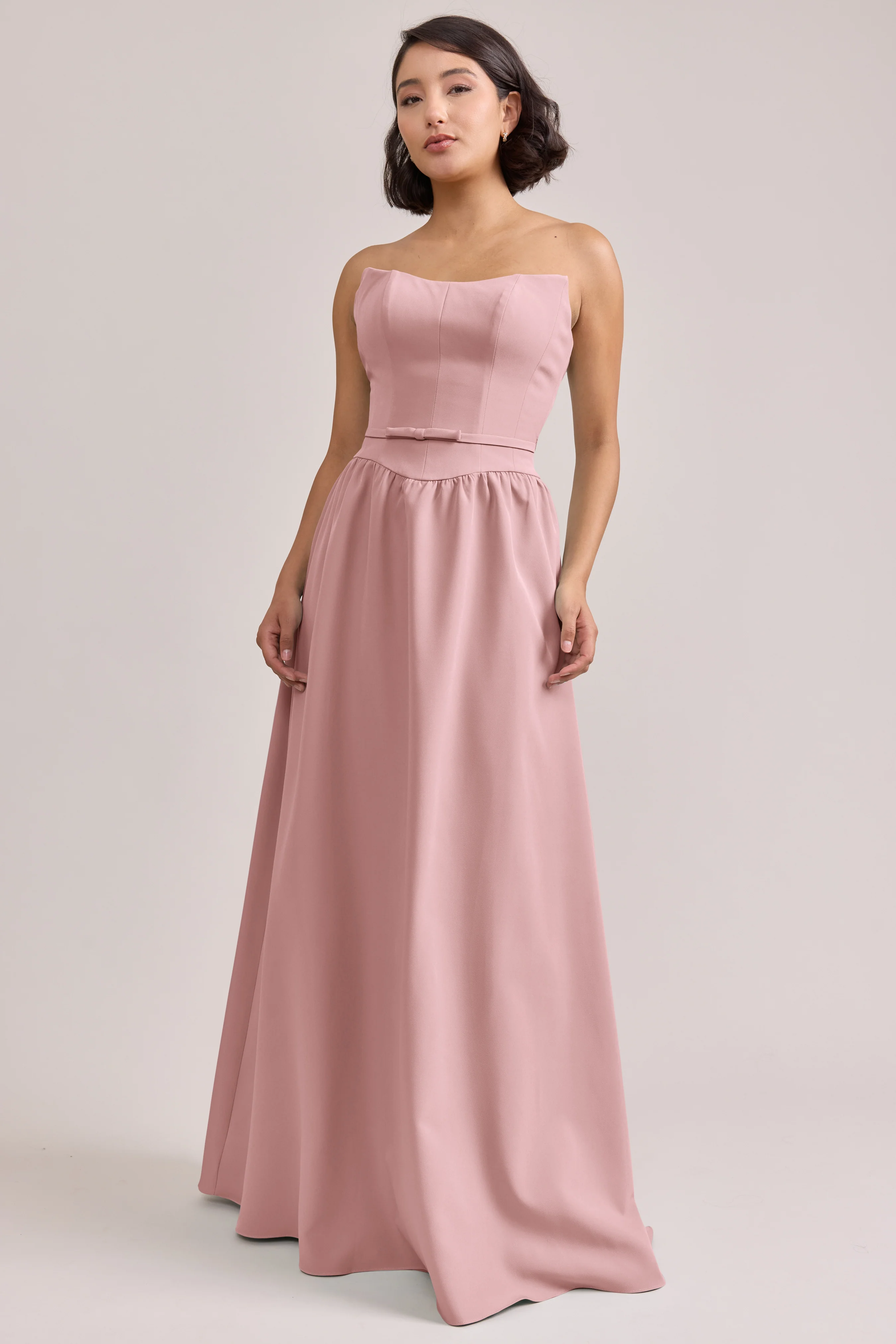 Crepe Mega Swatch | Ready To Ship | Blushing Bride - Image 2