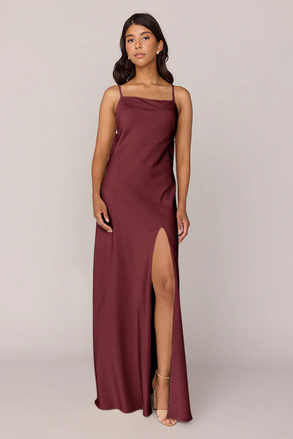 Crepe Mega Swatch | Ready To Ship | Cabernet - Image 2