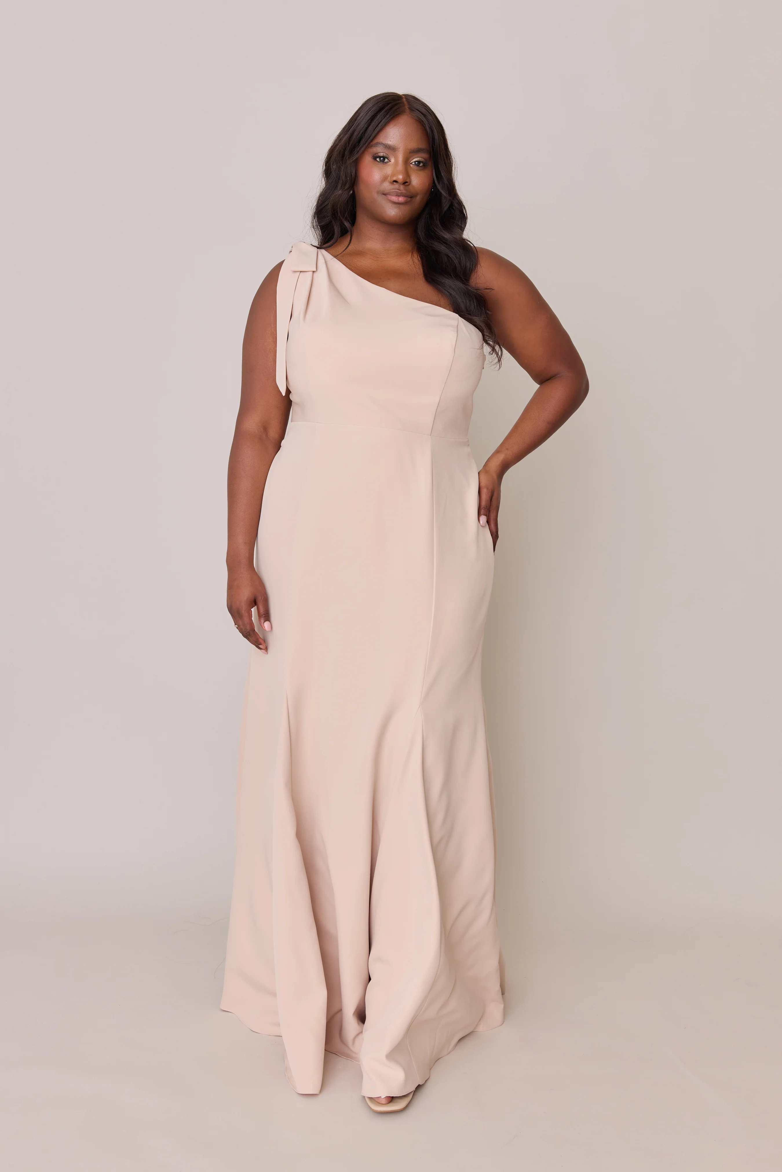 Crepe Mega Swatch | Ready To Ship | Gold Champagne - Image 2