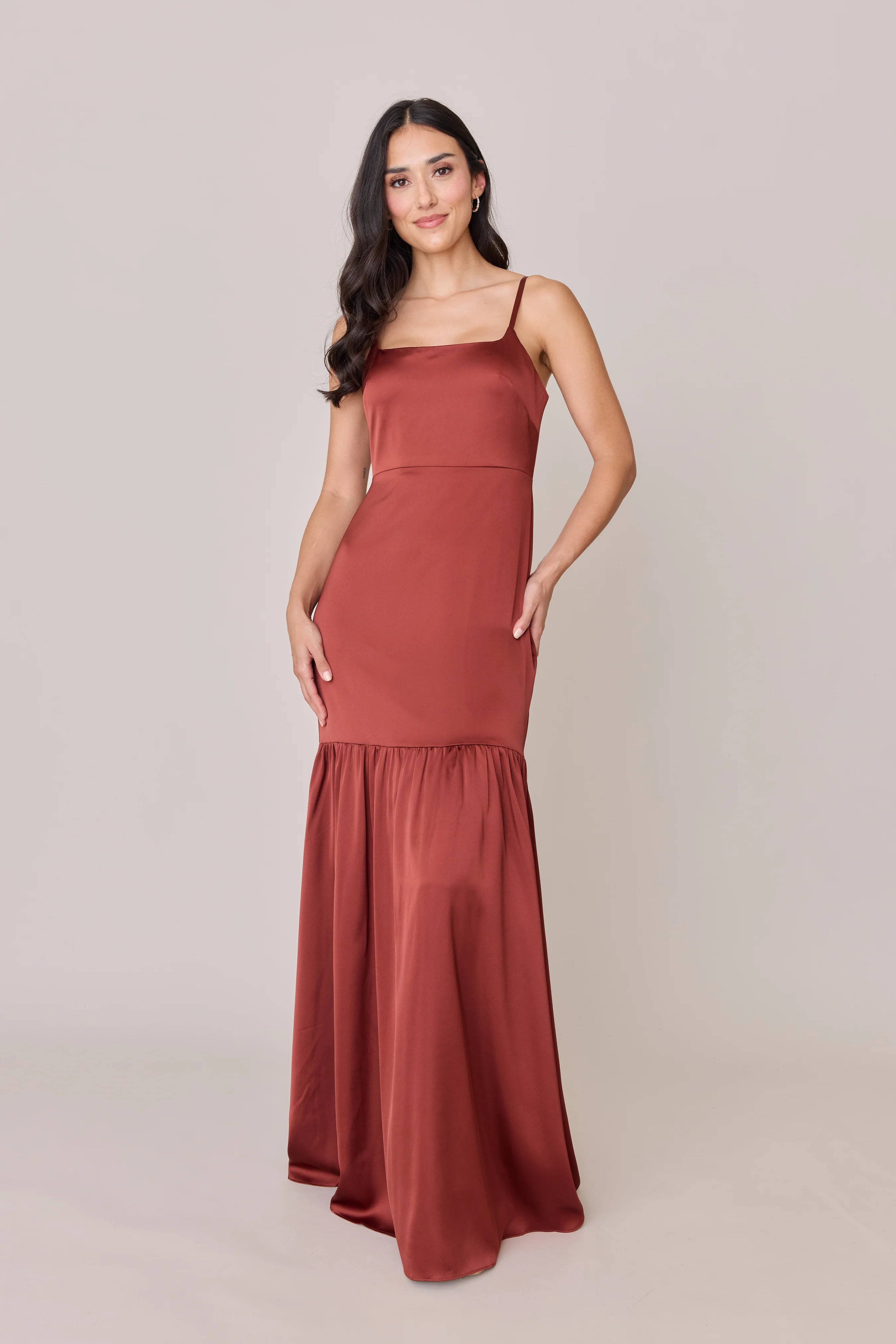 Satin Mega Swatch | Ready To Ship | Cinnamon Rose - Image 2