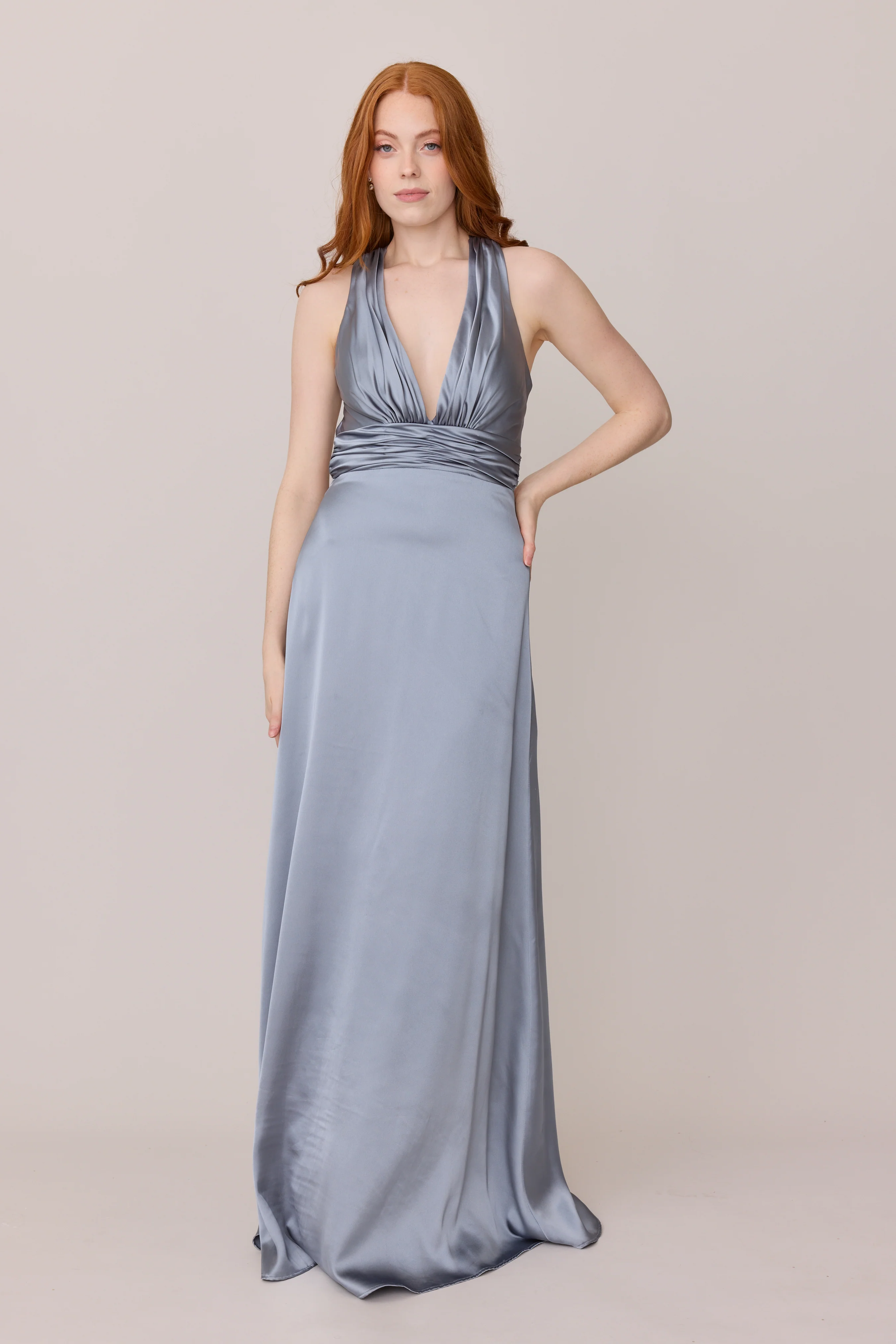Satin Mega Swatch | Ready To Ship | French Blue - Image 2