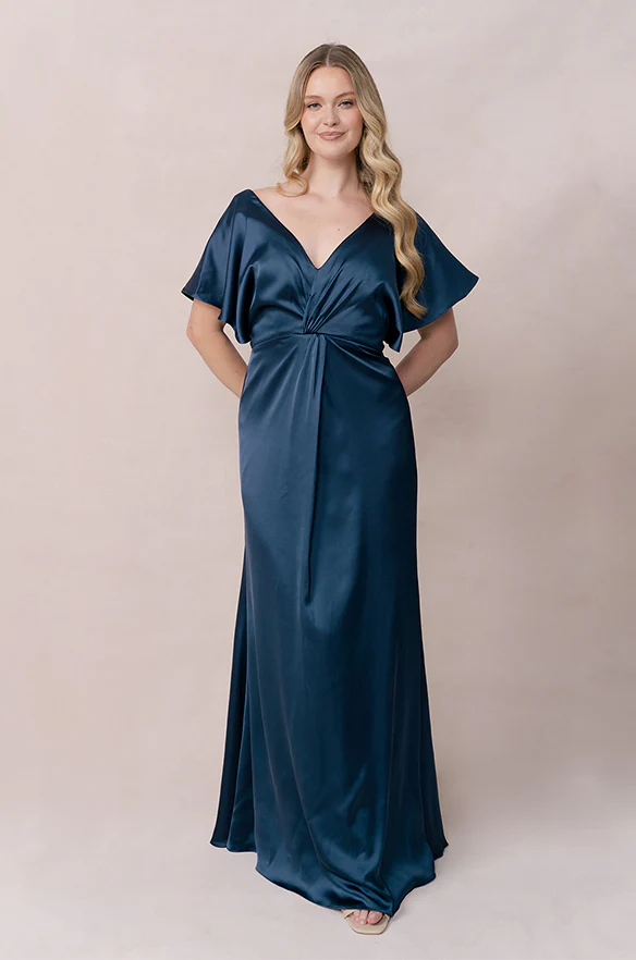 Satin Mega Swatch | Ready To Ship | Romantic Blue - Image 2
