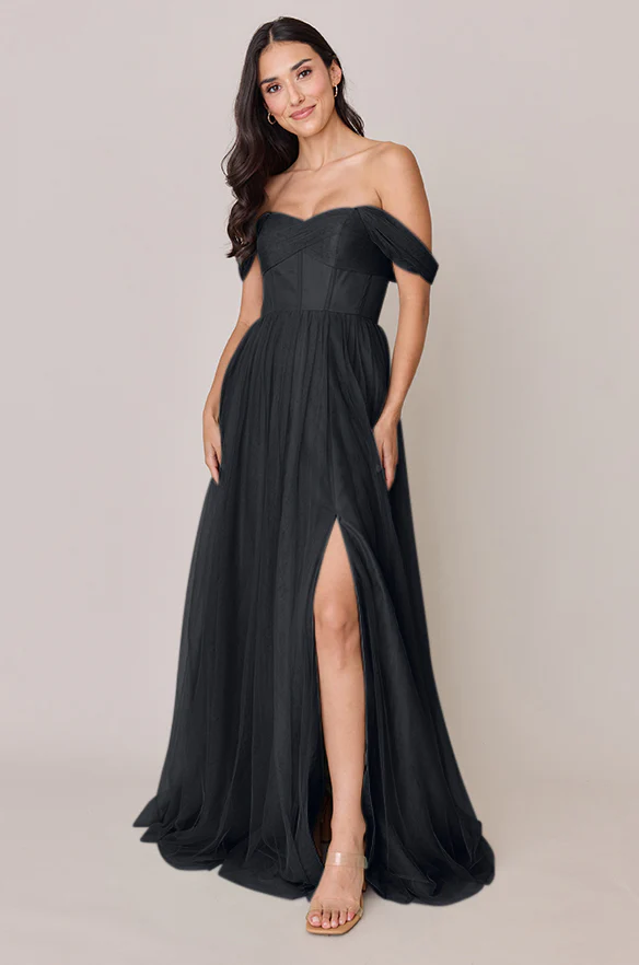 Tulle Mega Swatch | Ready To Ship | Black - Image 2
