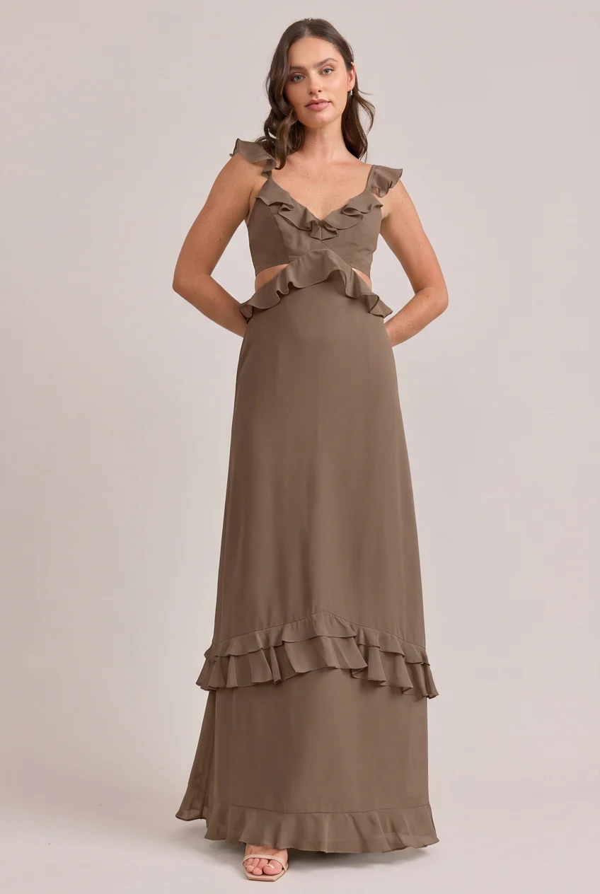 Mia Chiffon Dress | Made To Order - Image 172