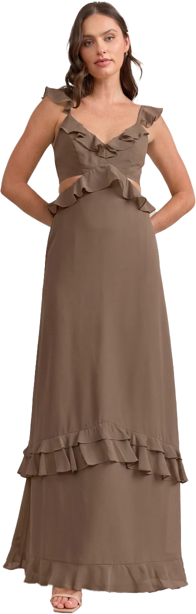 Mia Chiffon Dress | Made To Order - Image 175