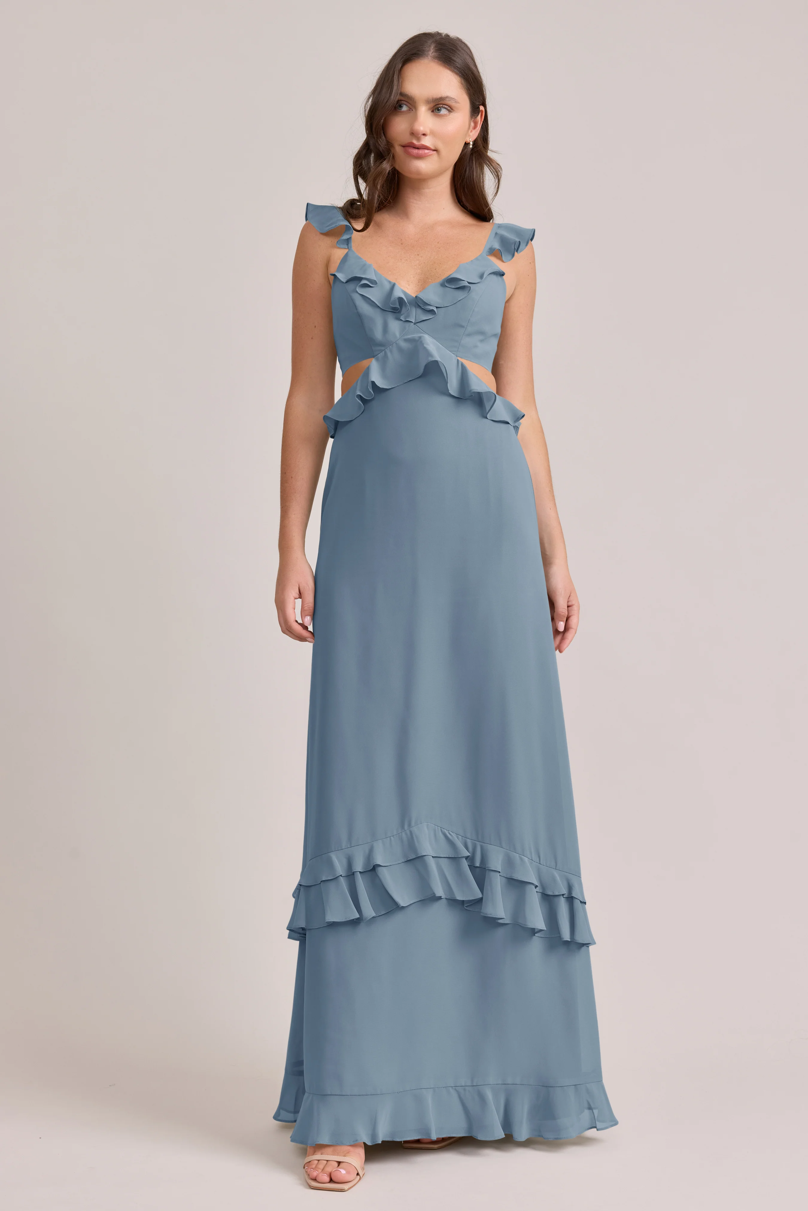 Mia Chiffon Dress | Made To Order - Image 50