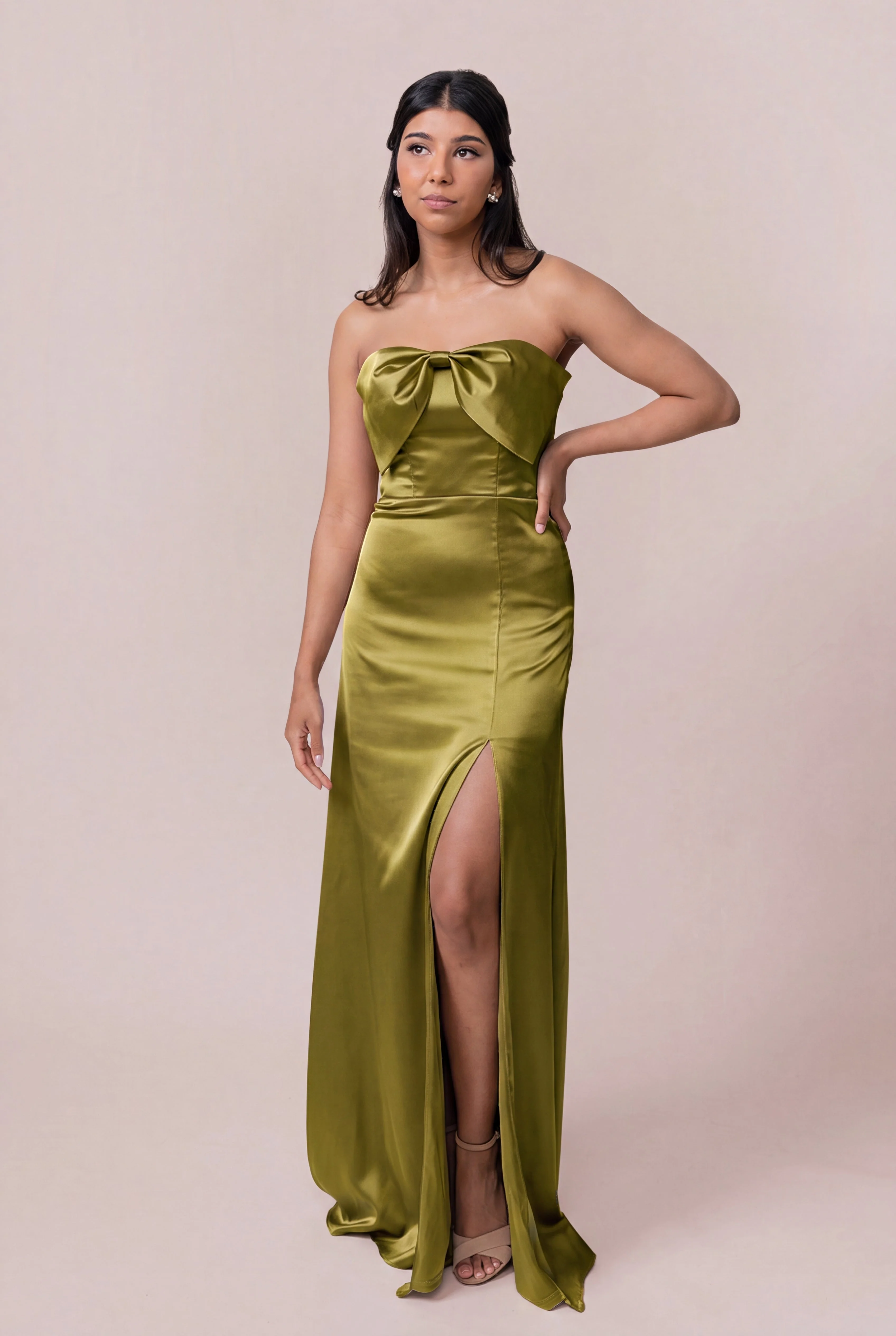 Monroe Satin Dress | Made To Order - Image 116