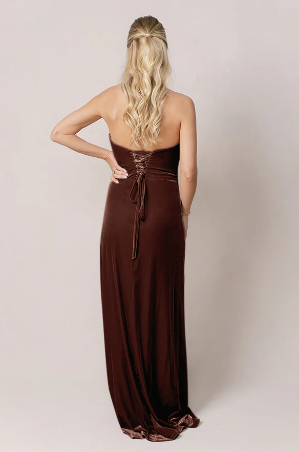Monroe Velvet Dress | Made To Order - Image 30