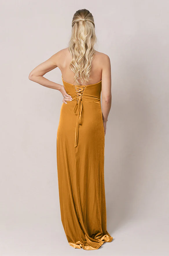 Monroe Velvet Dress | Made To Order - Image 33