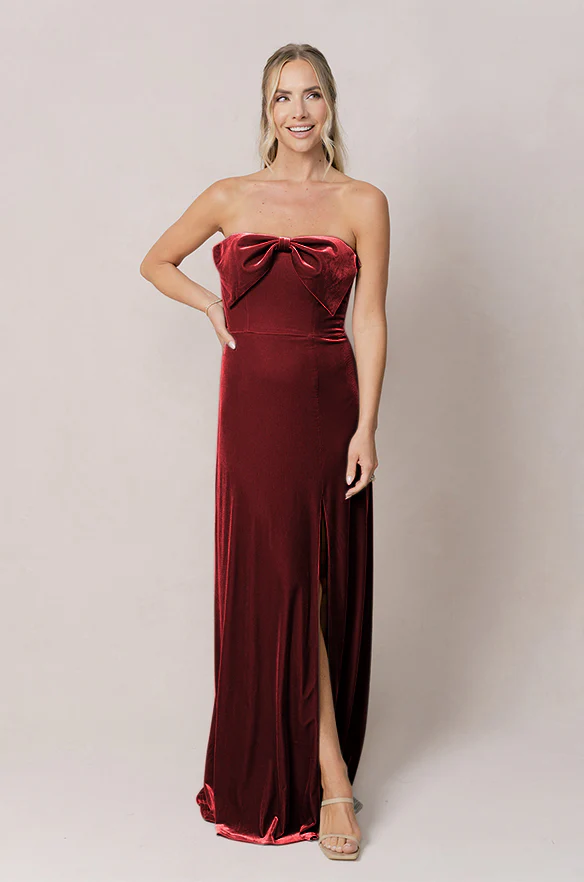 Monroe Velvet Dress | Made To Order - Image 40