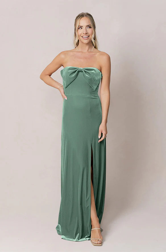 Monroe Velvet Dress | Made To Order - Image 42