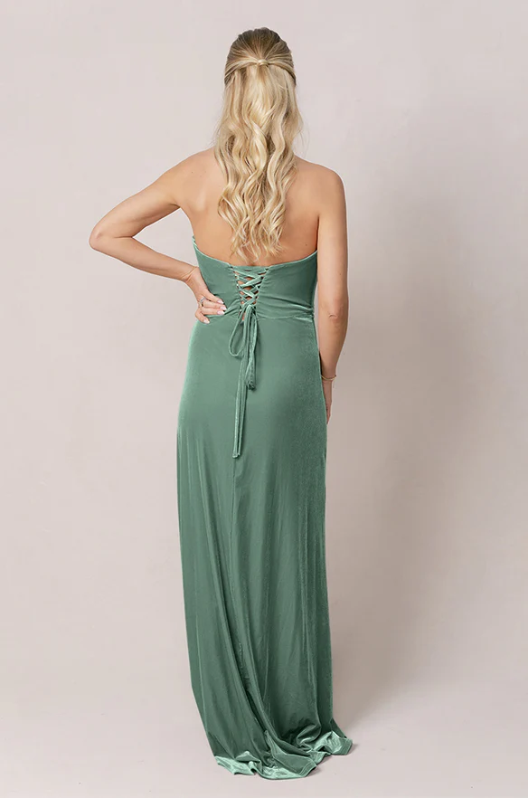 Monroe Velvet Dress | Made To Order - Image 43