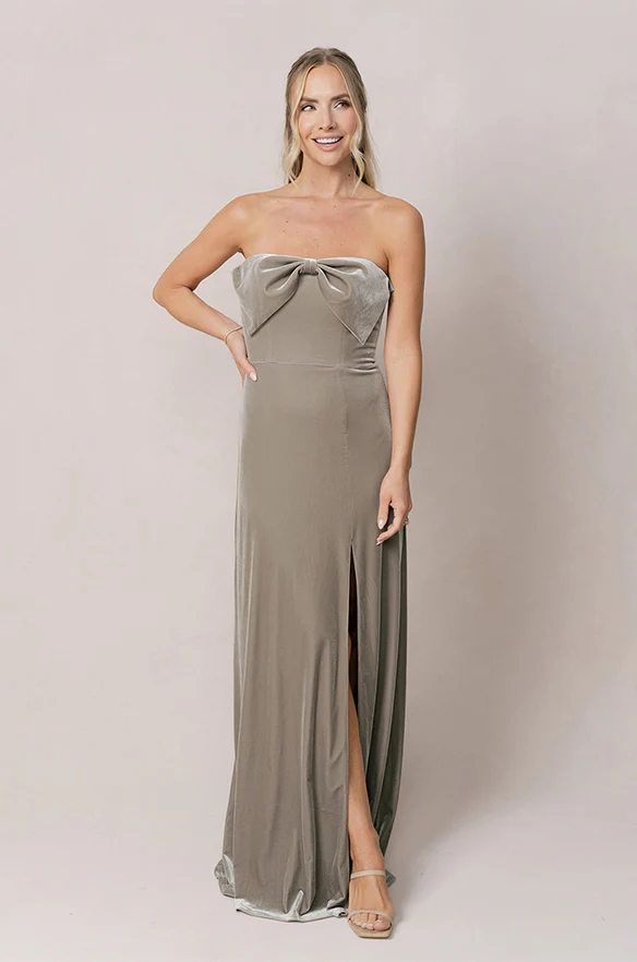 Monroe Velvet Dress | Made To Order - Image 48