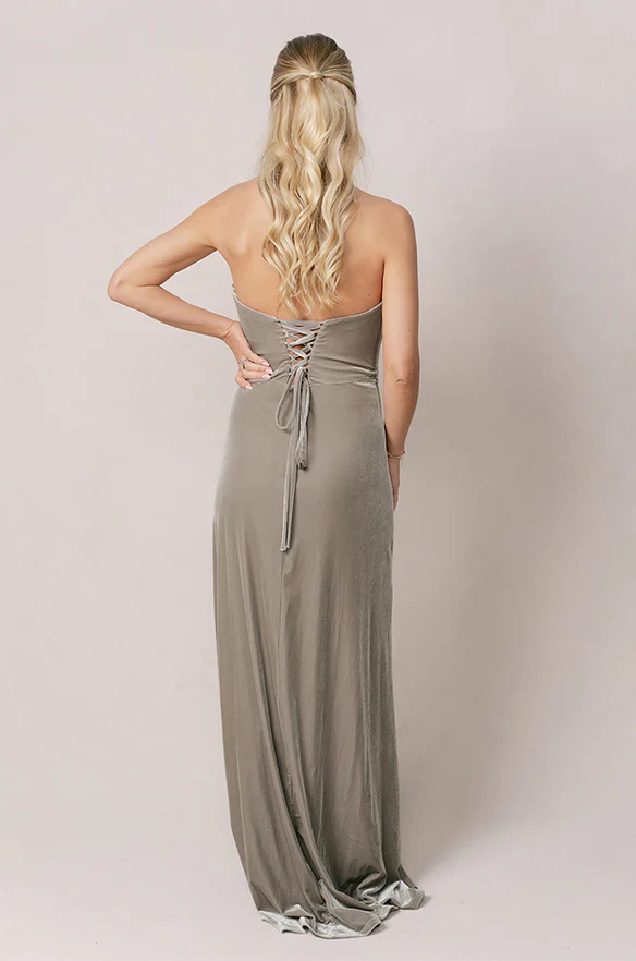 Monroe Velvet Dress | Made To Order - Image 49