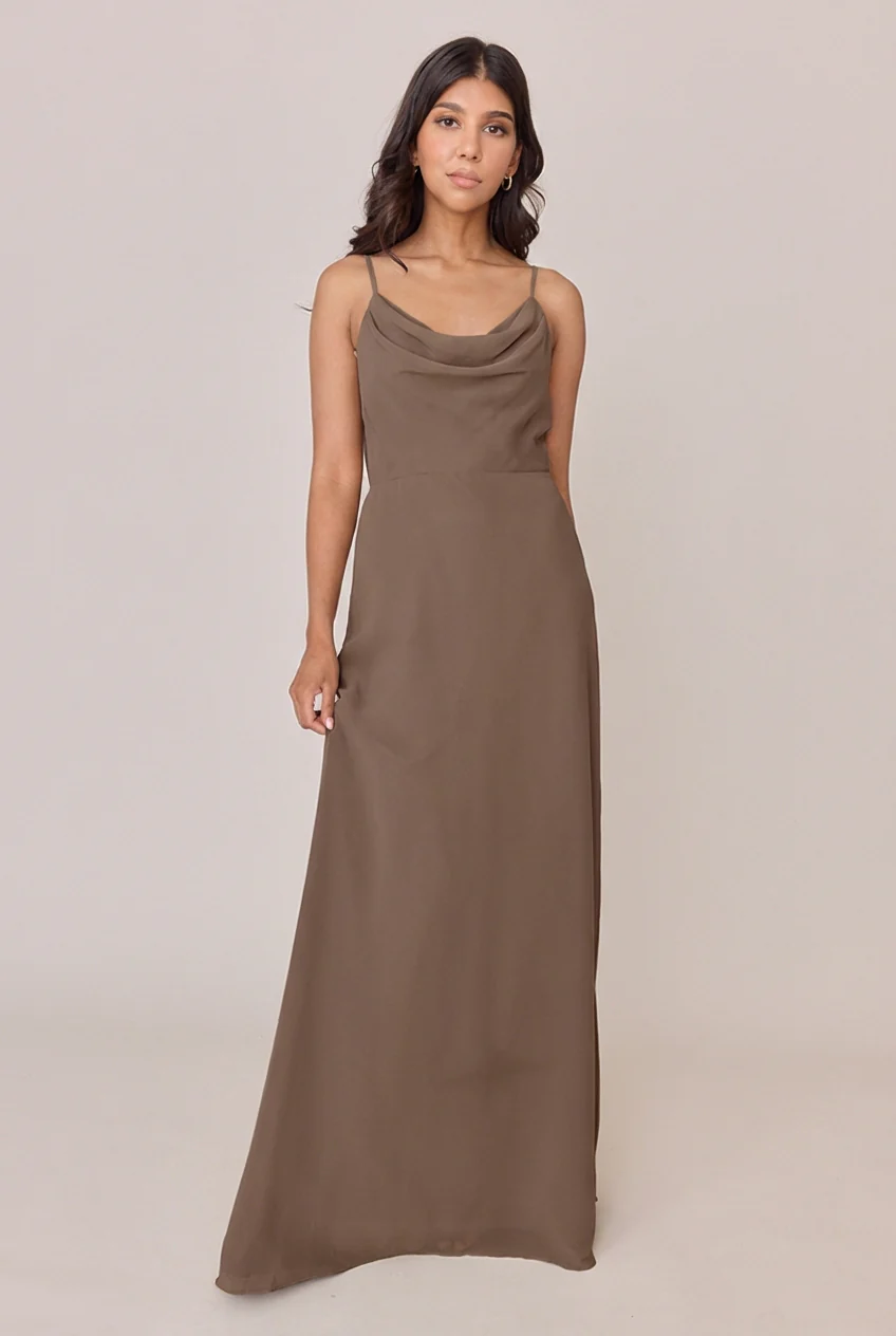 Nadia Chiffon Dress | Made To Order - Image 150
