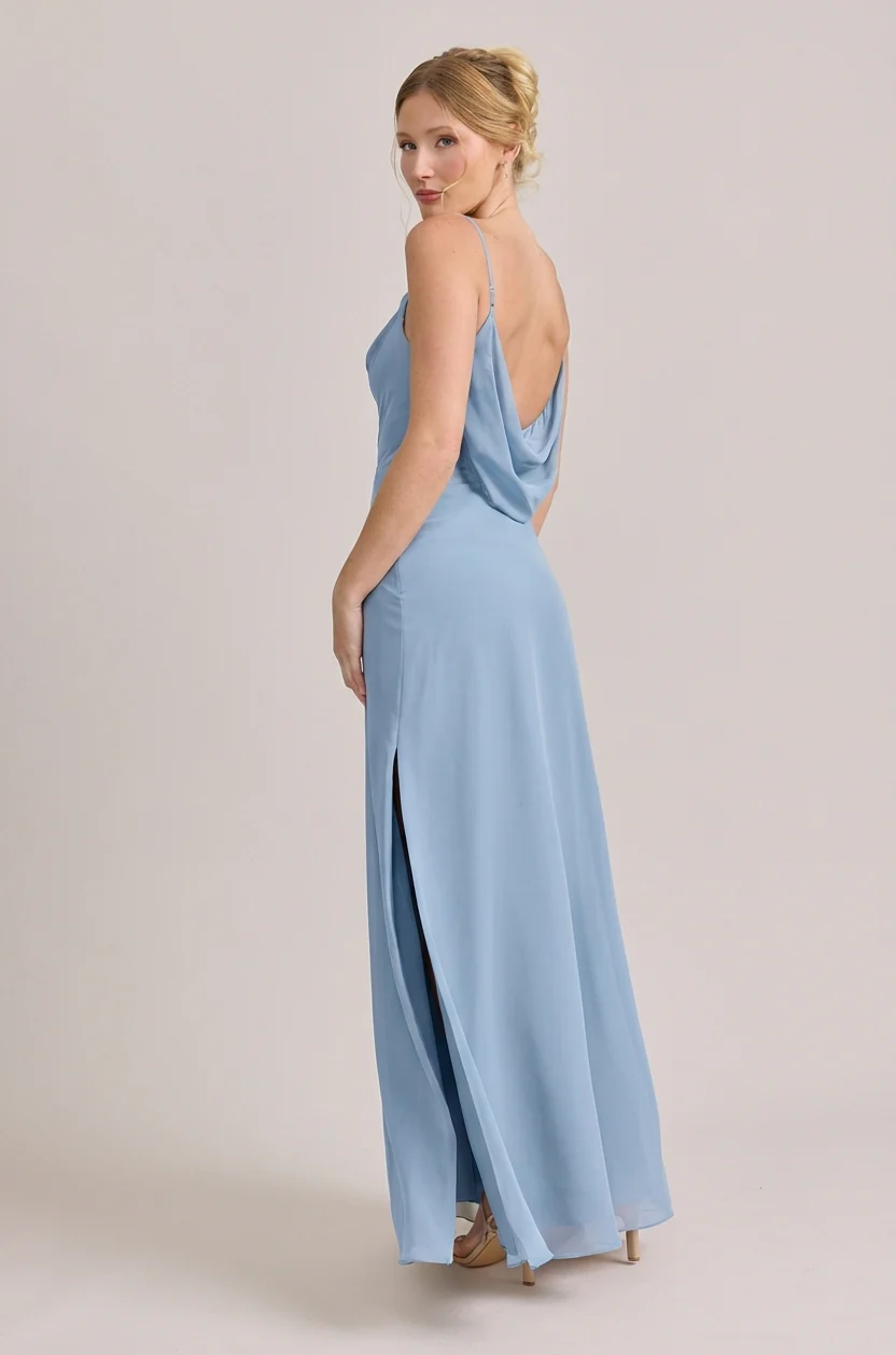 Nadia Chiffon Dress | Made To Order - Image 155