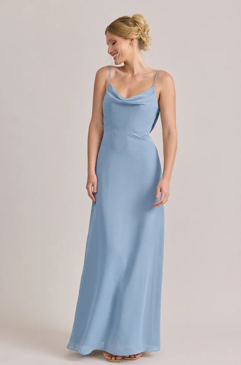Nadia Chiffon Dress | Made To Order - Image 157